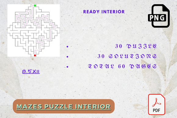 A Guide to the 45 Star Maze Puzzle Book with Solutions