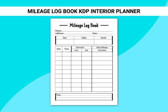 A Professional Evaluation of the Mileage Log Book KDP Interior Planner