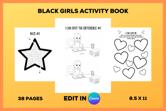 Black Girl Activity Coloring Pages: More Than Just a Printable