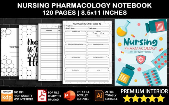 Mastering Medication: The Role of a Structured Pharmacology Study Notebook