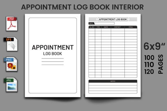 Optimize Your Time Management with an Appointment Log Book KDP Interior