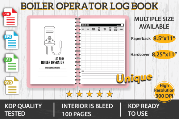 The Essential Guide to the Boiler Operator Log Book: A Professional KDP Interior Solution