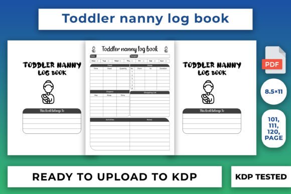 The Essential Toddler Nanny Log Book: A Simple Tool for Professional Childcare