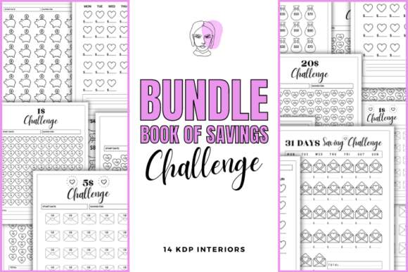 The Savings Challenge Book KDP Bundle: Your Complete Financial Tracking Toolkit