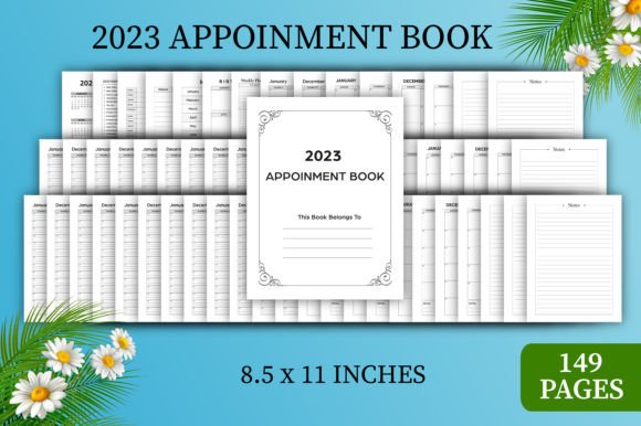 The Ultimate KDP Business Tool: Your Editable 2023 Appointment Book