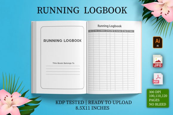 The Ultimate Tool for Organizing Your Running Journey: The Editable Running Logbook for KDP