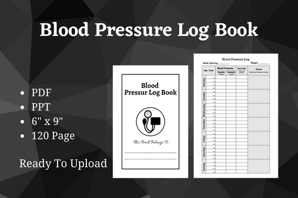 Understanding Blood Pressure Log Books for KDP Creators