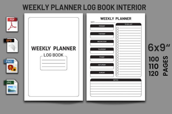 Unlock Publishing Efficiency with the Weekly Toothbrush Planner KDP Interior
