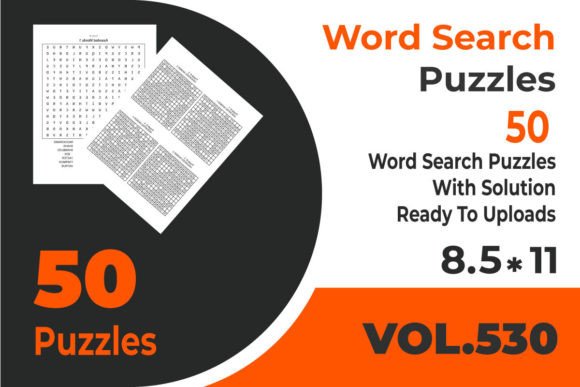 Unlock the Full Potential of Your Word Search Puzzle Book with KDP Interior Word Search Puzzle Vol-530