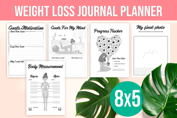 Your Weight Loss Journey Starts Here: The Power of a Printable Journal and Planner